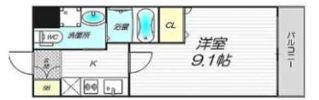 エスリード梅田北の間取り画像
