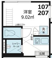 CocooN池袋の間取り画像
