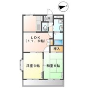 グリーンヒル壱番館の間取り画像