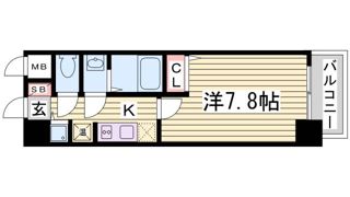 レオンコンフォート神戸西の間取り画像