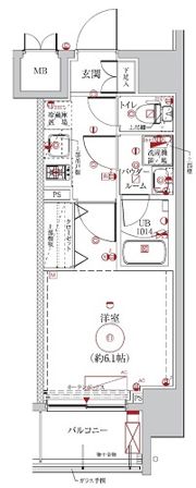LUMEED横濱南の間取り画像
