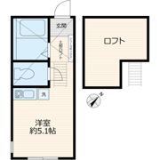 ヒルズ横浜岸谷の間取り画像