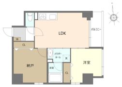 セレーノ六町の間取り画像