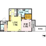 グランテリア楽々園Wの間取り画像