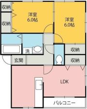 ドリームプラッツ高藤Ⅱの間取り画像