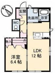 ルミエールZINDEの間取り画像