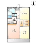 サンハイムKAZUの間取り画像