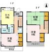 テラスM B?B-の間取り画像