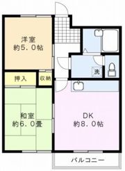 清瀬シティハイムの間取り画像