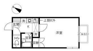 パティオの間取り画像