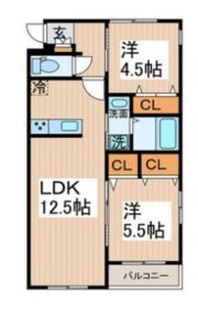 Maison de Sourireの間取り画像