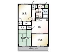 タイワード朝志の間取り画像