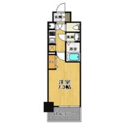 レジュールアッシュ天王寺の間取り画像