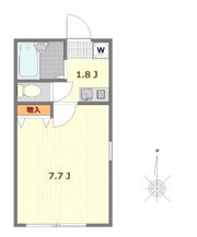 ラピュータ西横浜の間取り画像