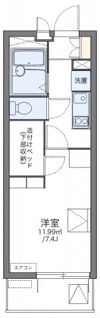 レオパレスエスタⅣの間取り画像