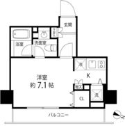 麻布十番レジデンスの間取り画像