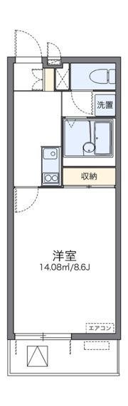 レオネクストゆーとぴあの間取り画像