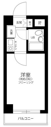ライオンズマンション蒲田第2の間取り画像