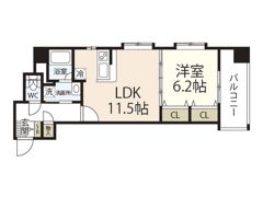 ベリーノ竹屋町の間取り画像