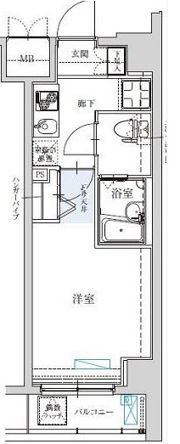 ワイズ ル・リオン東京墨田の間取り画像