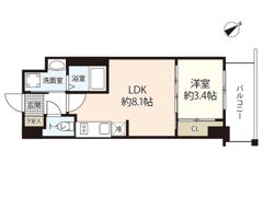 ブランシエスタ河原町の間取り画像