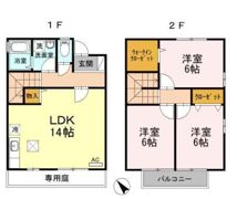上市住宅 C棟の間取り画像