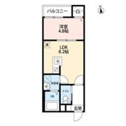 ウォーレンの間取り画像