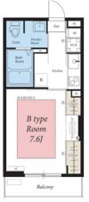 リブリ・Roseの間取り画像