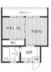 シュウコウレジデンスの間取り画像