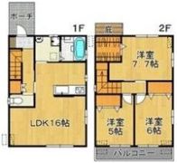 リースホーム上志段味IIA棟の間取り画像