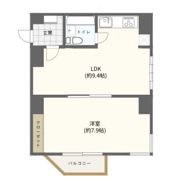 ロイヤルコーポ大手門の間取り画像