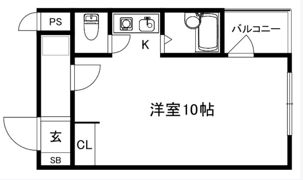 ﾏﾘｰﾌﾞ1843の間取り画像