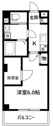 CASA南千住の間取り画像