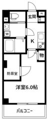 CASA南千住の間取り画像