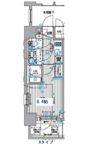 エスリード南森町ラグシスの間取り画像