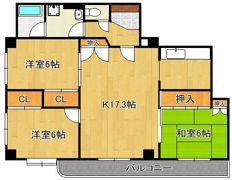ロワールイン守恒の間取り画像