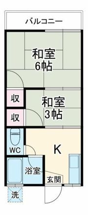 松風荘の間取り画像
