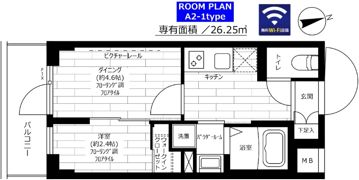 グランドコンシェルジュ宮崎台の間取り画像