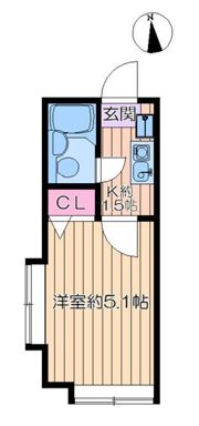 グリーンハイツの間取り画像