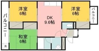 越智マンションの間取り画像