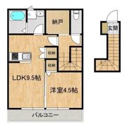 DUAL Aの間取り画像