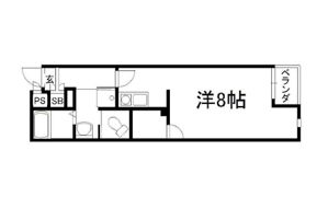 ジュネス御所北の間取り画像