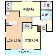 サザンクロスの間取り画像