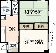 Calm吉島の間取り画像