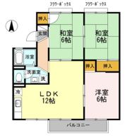 サンライズ原田 A棟の間取り画像