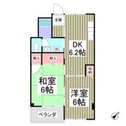 パークサイド佐藤の間取り画像