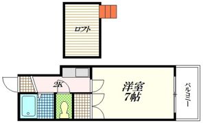 エクセレント安田D館の間取り画像