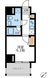 プライマル横濱平沼橋の間取り画像