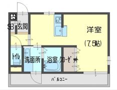 葵マンションの間取り画像