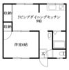 ハイツ山西の間取り画像